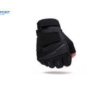Leather Gym Gloves (Grip Control, Wrist Support)